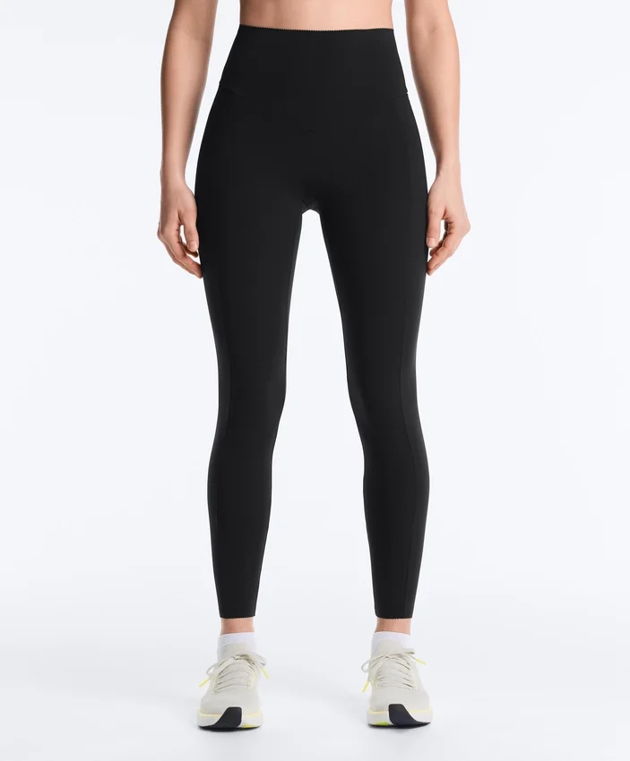 Compressive Leggings de cintura alta até ao tornozelo com bolso Compressive Leggings de cintura alta até ao tornozelo com bolso