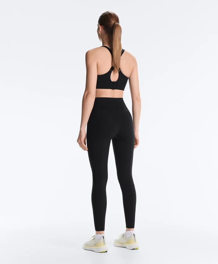 Compressive Leggings de cintura alta até ao tornozelo com bolso Compressive Leggings de cintura alta até ao tornozelo com bolso