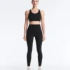 Compressive Leggings de cintura alta até ao tornozelo com bolso Compressive Leggings de cintura alta até ao tornozelo com bolso