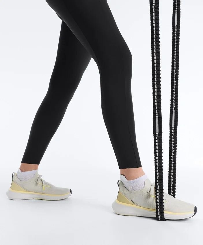 Compressive Leggings de cintura alta até ao tornozelo com bolso Compressive Leggings de cintura alta até ao tornozelo com bolso