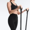 Compressive Leggings de cintura alta até ao tornozelo com bolso Compressive Leggings de cintura alta até ao tornozelo com bolso