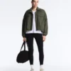 Compressive Leggings de cintura alta até ao tornozelo com bolso Compressive Leggings de cintura alta até ao tornozelo com bolso