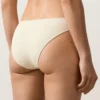 Cueca clássica de biquíni com efeito amarrotado