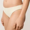 Cueca clássica de biquíni com efeito amarrotado