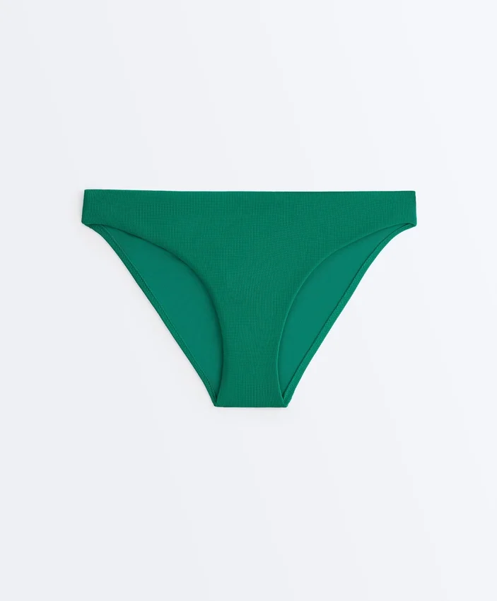 Cueca clássica de biquíni em piqué Cueca clássica de biquíni em piqué