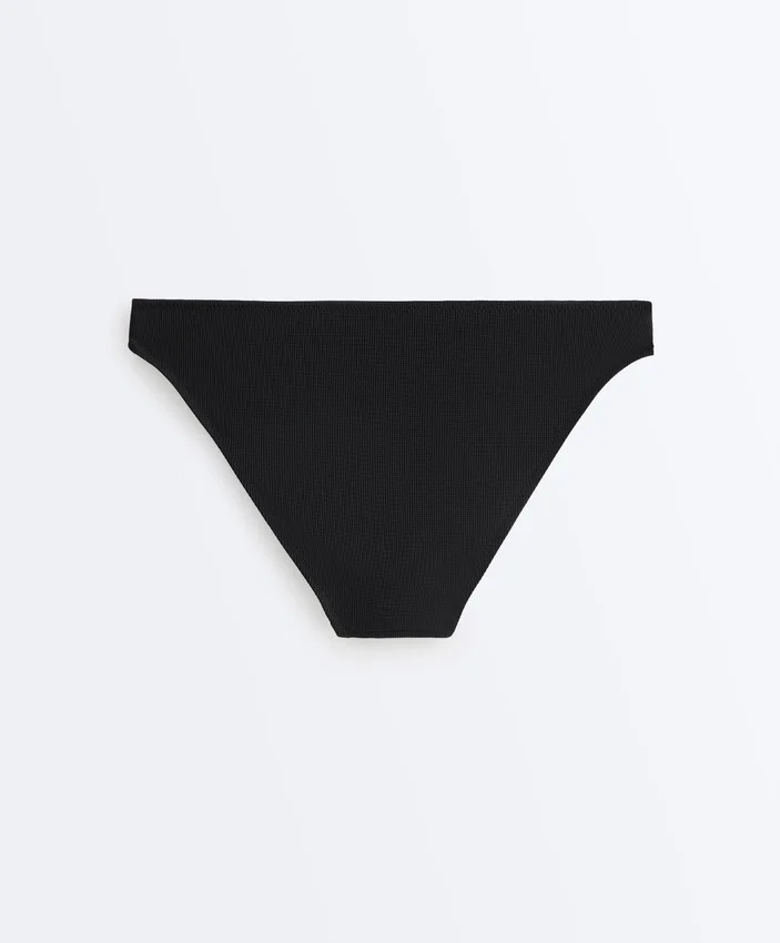 Cueca clássica de biquíni em piqué Cueca clássica de biquíni em piqué
