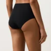 Cueca de biquíni de cintura alta modeladora Cueca de biquíni de cintura alta modeladora