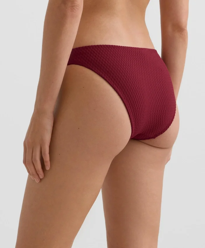 Cuecas de biquíni clássicas em jacquard de mini xadrez Cuecas de biquíni clássicas em jacquard de mini xadrez