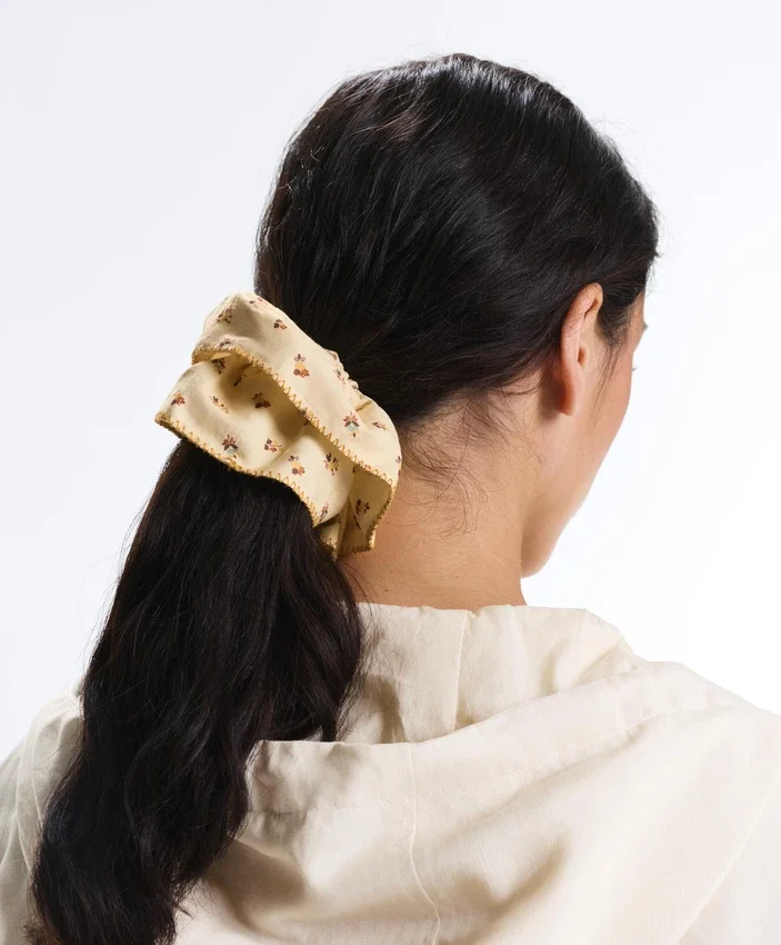 Elásticos de cabelo grandes com estampado Elásticos de cabelo grandes com estampado