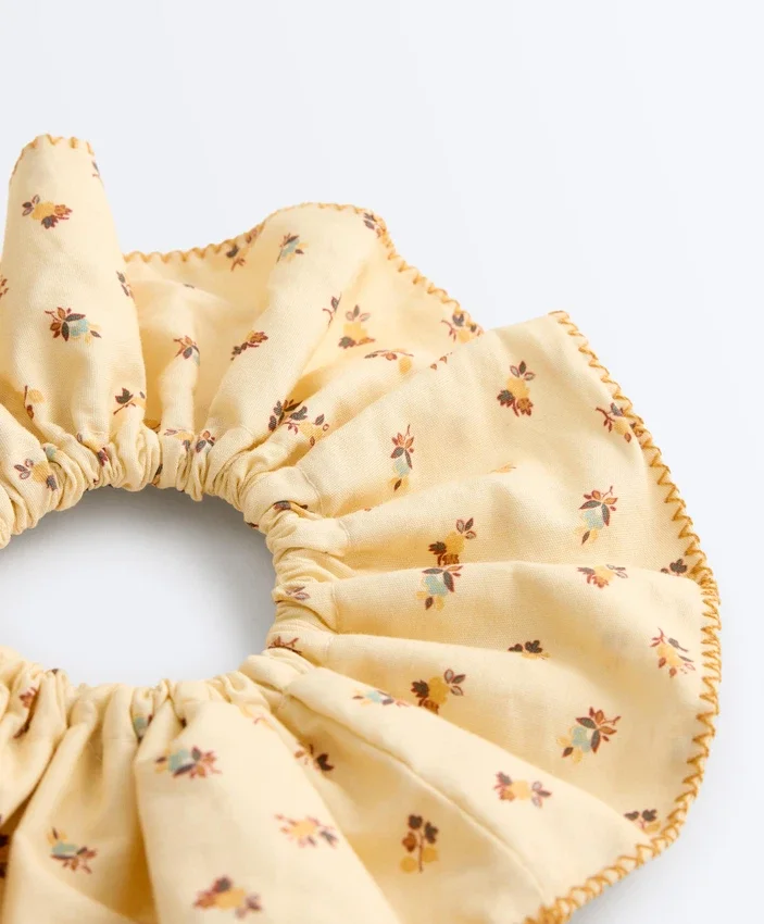 Elásticos de cabelo grandes com estampado Elásticos de cabelo grandes com estampado