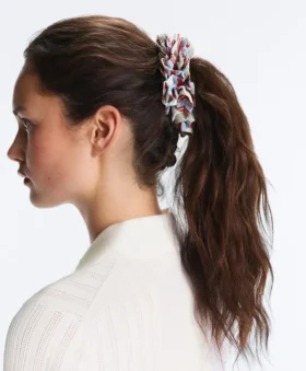 Elásticos de cabelo Maxi às riscas 100% algodão Elásticos de cabelo Maxi às riscas 100% algodão