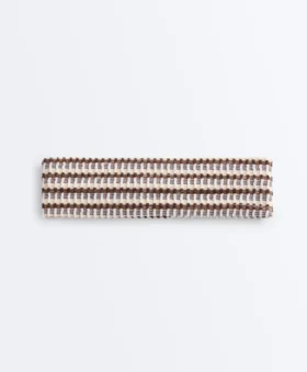 Fita de cabelo desportiva estruturada de 6 cm