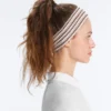 Fita de cabelo desportiva estruturada de 6 cm
