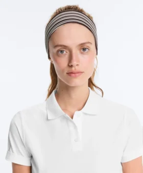Fitas de cabelo desportivas às riscas de 6 cm Fitas de cabelo desportivas às riscas de 6 cm
