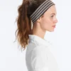 Fitas de cabelo desportivas às riscas de 6 cm Fitas de cabelo desportivas às riscas de 6 cm
