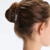 Garra para acessórios de cabelo em xadrez