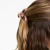 Grampo de acessórios de cabelo pequeno em imitação de tartaruga Grampo de acessórios de cabelo pequeno em imitação de tartaruga