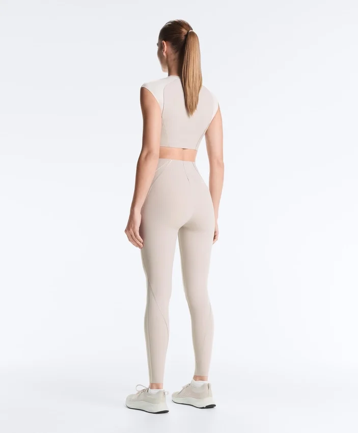Tops sem mangas compressivas refletoras Tops sem mangas compressivas refletoras