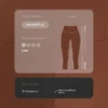 Leggings Capri Comfortlux de cintura superalta com 50 cm