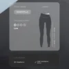 Leggings Comfortlux com cintura em V e contraste, comprimento até ao tornozelo Leggings Comfortlux com cintura em V e contraste, comprimento até ao tornozelo