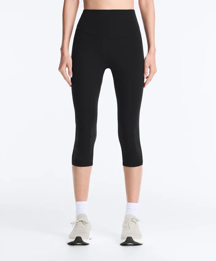 Leggings Comfortlux de cintura alta, 40 cm, até ao joelho Leggings Comfortlux de cintura alta, 40 cm, até ao joelho