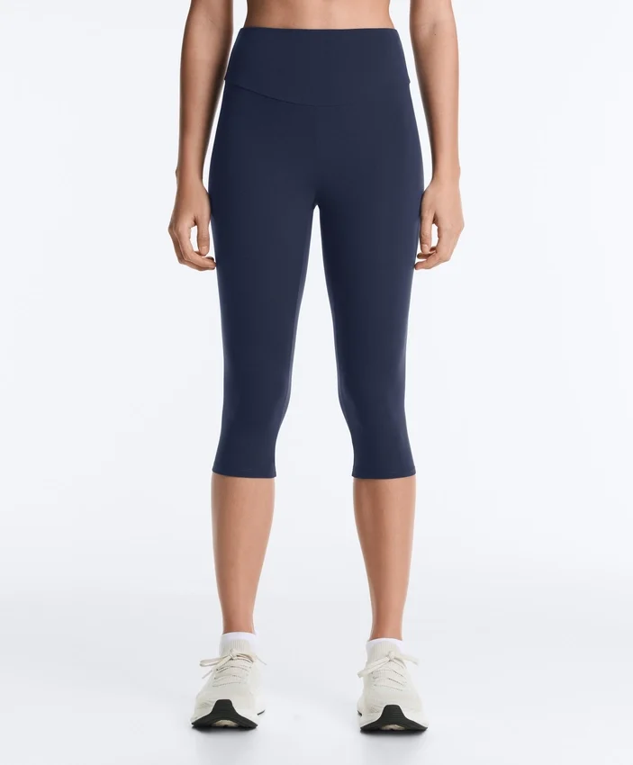 Leggings Comfortlux de cintura alta, 40 cm, até ao joelho Leggings Comfortlux de cintura alta, 40 cm, até ao joelho