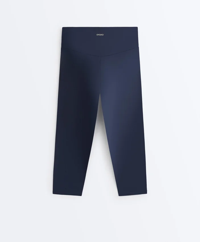 Leggings Comfortlux de cintura alta, 40 cm, até ao joelho Leggings Comfortlux de cintura alta, 40 cm, até ao joelho
