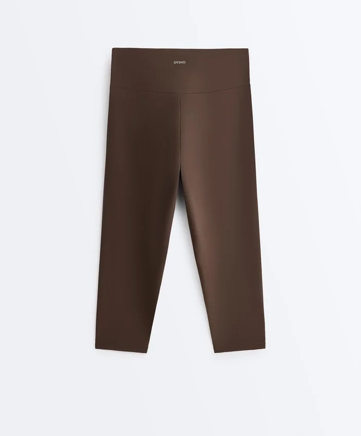 Leggings Comfortlux de cintura alta, 40 cm, até ao joelho Leggings Comfortlux de cintura alta, 40 cm, até ao joelho
