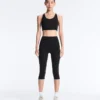 Leggings Comfortlux de cintura alta, 40 cm, até ao joelho Leggings Comfortlux de cintura alta, 40 cm, até ao joelho