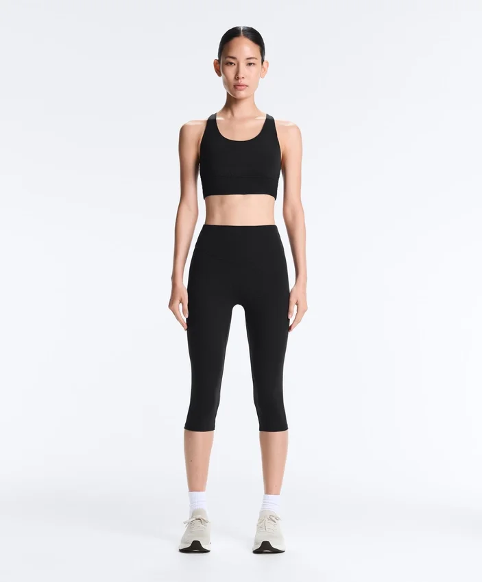 Leggings Comfortlux de cintura alta, 40 cm, até ao joelho Leggings Comfortlux de cintura alta, 40 cm, até ao joelho