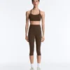 Leggings Comfortlux de cintura alta, 40 cm, até ao joelho Leggings Comfortlux de cintura alta, 40 cm, até ao joelho