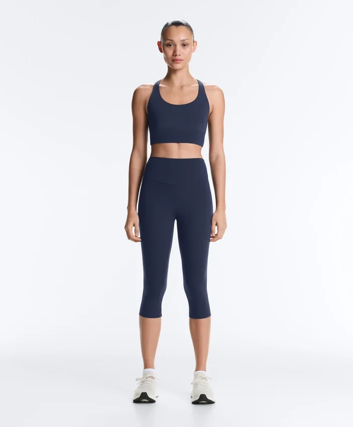 Leggings Comfortlux de cintura alta, 40 cm, até ao joelho Leggings Comfortlux de cintura alta, 40 cm, até ao joelho