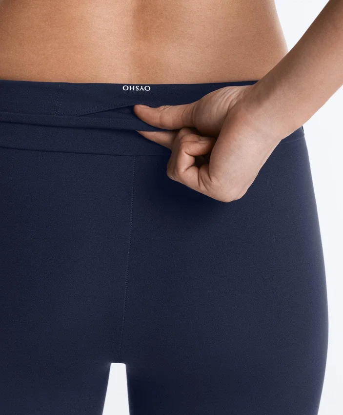 Leggings Comfortlux de cintura alta, 40 cm, até ao joelho Leggings Comfortlux de cintura alta, 40 cm, até ao joelho