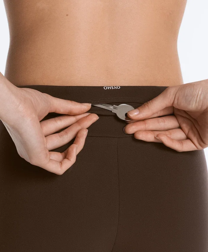 Leggings Comfortlux de cintura alta, 40 cm, até ao joelho Leggings Comfortlux de cintura alta, 40 cm, até ao joelho