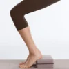 Leggings Comfortlux de cintura alta, 40 cm, até ao joelho Leggings Comfortlux de cintura alta, 40 cm, até ao joelho