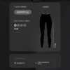 Leggings Comfortlux de cintura alta, 65 cm, até ao tornozelo, com cinto