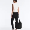 Leggings Comfortlux de cintura alta, 65 cm, até ao tornozelo, com cinto