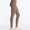 Leggings Comfortlux de cintura alta com bainha em ponto de moscado, comprimento até ao tornozelo Leggings Comfortlux de cintura alta com bainha em ponto de moscado, comprimento até ao tornozelo