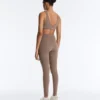 Sutiã desportivo Comfortlux de suporte médio com bainha em ponto de alinhavo Sutiã desportivo Comfortlux de suporte médio com bainha em ponto de alinhavo