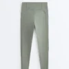 Leggings Comfortlux de cintura alta com cano até ao tornozelo Leggings Comfortlux de cintura alta com cano até ao tornozelo