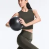 Leggings Comfortlux de cintura alta com cano até ao tornozelo Leggings Comfortlux de cintura alta com cano até ao tornozelo