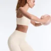 Leggings Comfortlux de cintura alta com cano até ao tornozelo, 65 cm