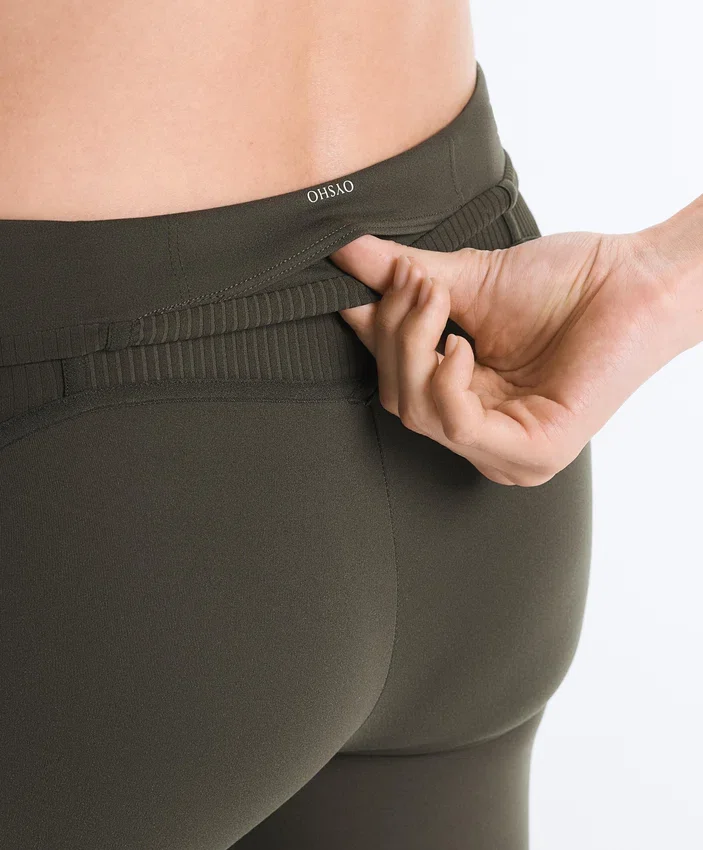 Leggings Comfortlux de cintura alta com cano até ao tornozelo Leggings Comfortlux de cintura alta com cano até ao tornozelo
