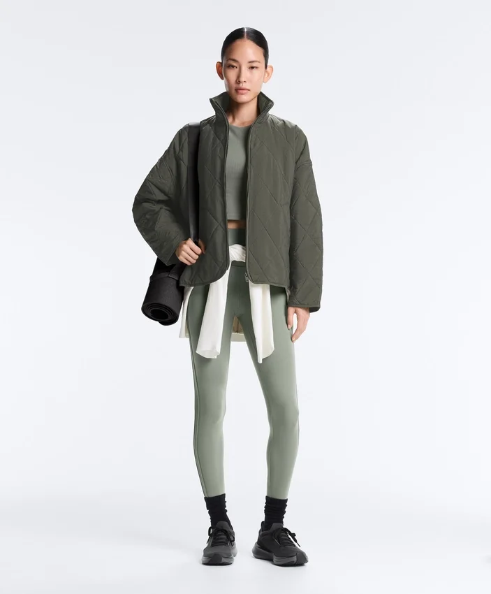 Leggings Comfortlux de cintura alta com cano até ao tornozelo Leggings Comfortlux de cintura alta com cano até ao tornozelo