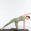 Leggings Comfortlux de cintura alta com cano até ao tornozelo Leggings Comfortlux de cintura alta com cano até ao tornozelo