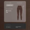 Leggings Comfortlux de cintura superalta e comprimento até ao tornozelo Fuseau