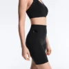 Leggings de ciclismo com cintura alta e bolso Compressive de 20 cm Leggings de ciclismo com cintura alta e bolso Compressive de 20 cm