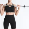 Leggings de ciclismo com cintura alta e bolso Compressive de 20 cm Leggings de ciclismo com cintura alta e bolso Compressive de 20 cm