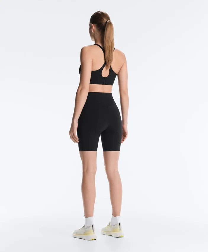 Leggings de ciclismo com cintura alta e bolso Compressive de 20 cm Leggings de ciclismo com cintura alta e bolso Compressive de 20 cm