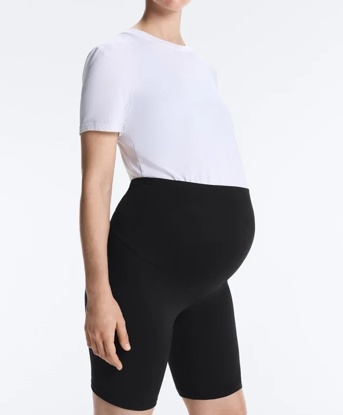 Leggings de Ciclismo Comfortlux 20 cm para Grávidas Leggings de Ciclismo Comfortlux 20 cm para Grávidas